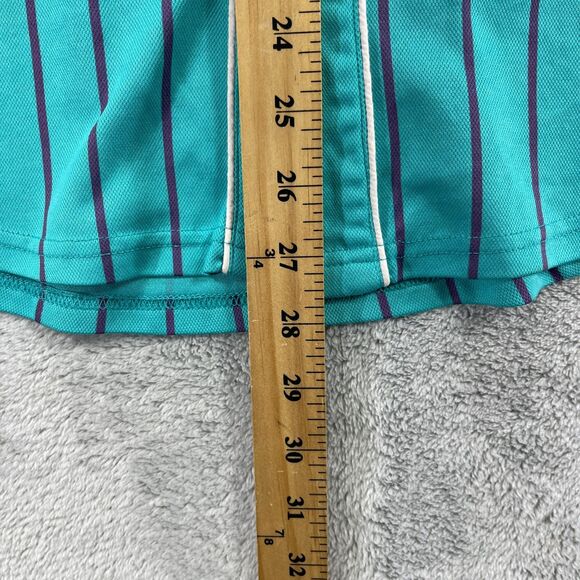 Odd Future Tyler the Creator Baseball Jersey Mens Medium Blue Pinstripe Hip-Hop - Picture 13 of 15